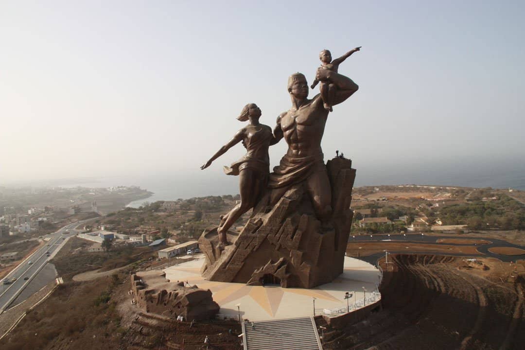 Monument de la Renaissance Africaine, Dakar, Sénégal